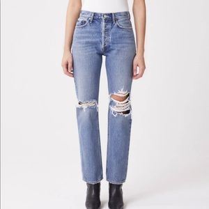 Agolde 90’s Jeans MID RISE FULL LENGTH STRAIGHT size 26